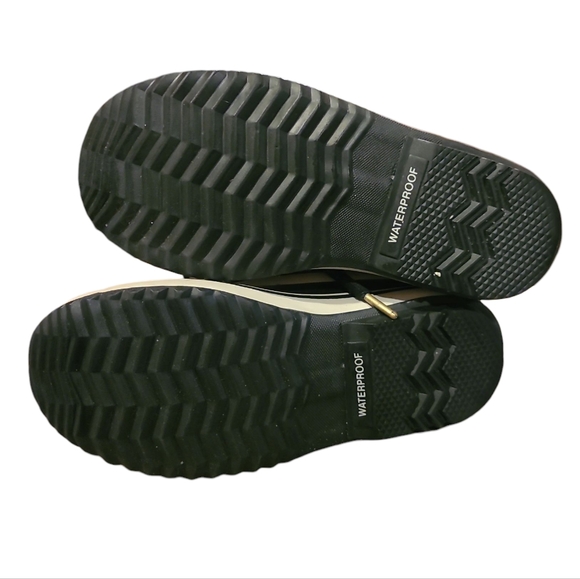 Women's Sorel Joan Of Arctic Waterproof Suede & Leather Boots Black Stone Size 6 - Picture 10 of 13